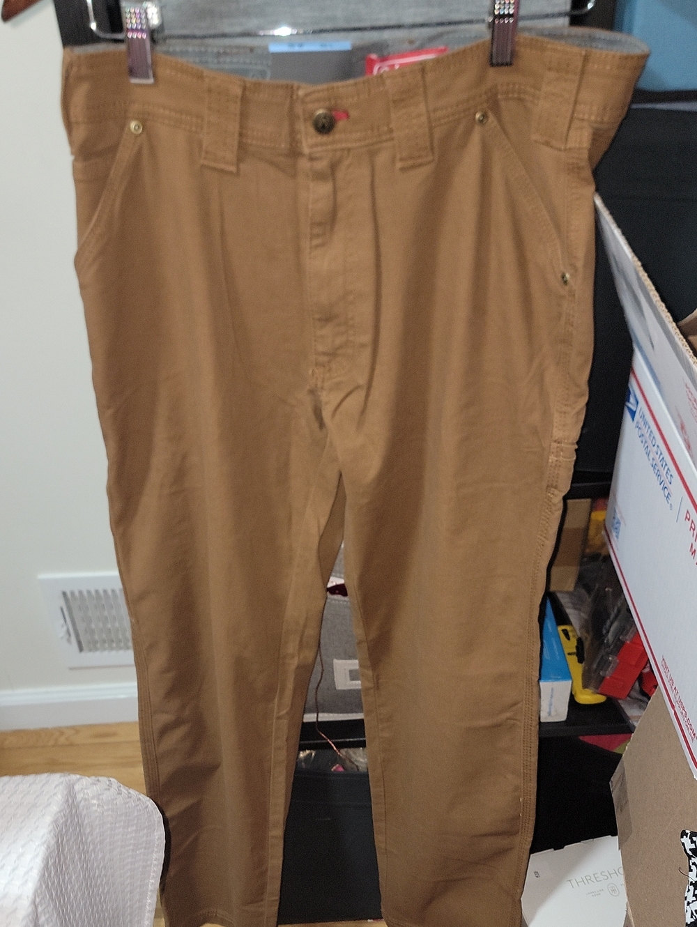 Coleman Men's Tan Utility Pants Size 32w X 32L